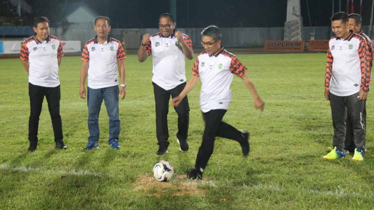 Resmi Dimulai, Belasan Klub Ikuti Turnamen Sepak Bola Bupati Cup 2022