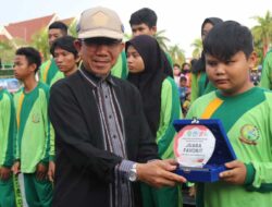 SLB Sangatta Utara Jadi Juara Favorit di Gerak Jalan Merdeka Belajar