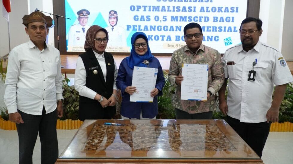 Biar Hemat, Wawali Najirah Ajak Pelaku Usaha di Bontang Gunakan Jargas