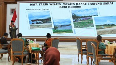 Potensi Danau Tanjung Sarai Jadi Rekomendasi Kukar ke Tim Visitasi Pariwisata Kaltim