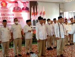 Ketua DPRD Abdul Rasid Ucapkan Selamat atas Pelantikan DPC Gerindra Kukar