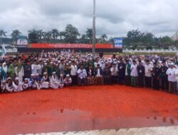 Ribuan Peserta Antusias Ikuti Upacara Hari Santri Nasional 2022 di Kukar