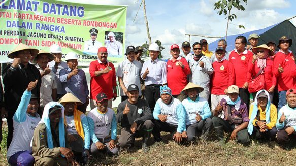 Pemkab Kukar Tetapkan Kawasan Pengembangan Jagung di Tenggarong Seberang