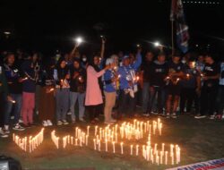 Suporter Kukar Gelar Aksi Solidaritas untuk Korban Tragedi Kanjuruhan Malang