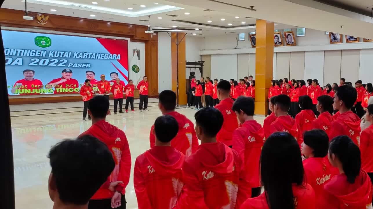 Pemkab Kukar Berangkatkan 275 Atlet Kukar Bertanding di Popda XVI Paser