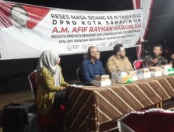 Serap Aspirasi Warga Samarinda Utara, Afif Rayhan Harun Bakal Koordinasi Pihak Terkait