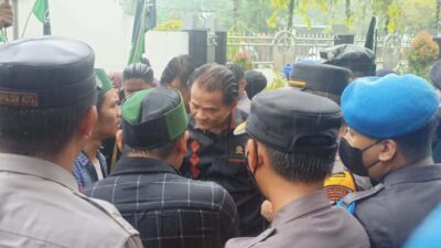 Temui Massa Aksi, Subandi Apresiasi Mahasiswa Samarinda Mengawal Kebijakan Pemerintah