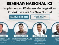 Besok Prodi Teknik Industri Unmul Gelar Seminar Nasional Implementasi K3