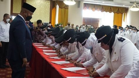 86 Kades Se-Kukar Resmi Dilantik, Ini Harapan Bupati Edi Damansyah