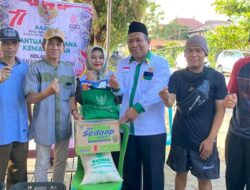 Baznas Kukar Beri Bantuan Korban Kebakaran di Mangkurawang