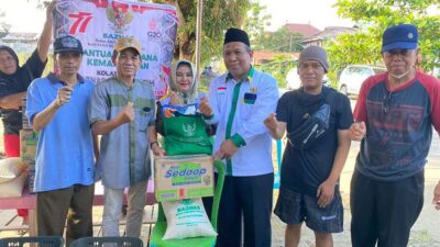Baznas Kukar Beri Bantuan Korban Kebakaran di Mangkurawang