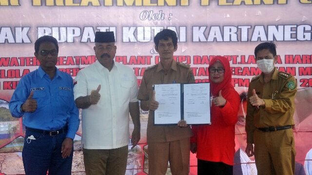 Warga Desa Tanah Datar Nikmati Air Bersih untuk MCK Melalui WTP