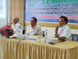 Balitbangda Kukar Gelar Seminar Penelitian Pengembangan Koperasi dan UMKM