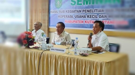 Balitbangda Kukar Gelar Seminar Penelitian Pengembangan Koperasi dan UMKM