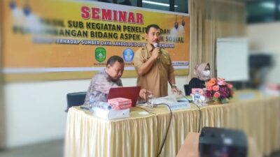 Balitbangda Kukar Seminarkan Hasil Sub Litbang Bidang Sosial Arkeologis