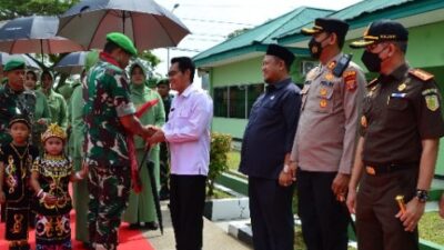 Pemkab Kukar Sambut Kunjungan Kerja Pangdam VI Mulawarman