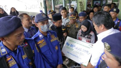 Pemkab PPU Santuni Keluarga Atlet Korban Kecelakaan Saat Berangkat Porprov