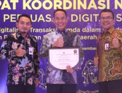 Samarinda Raih TP2DD Terbaik III dalam Akselerasi Digitalisasi Transaksi Daerah