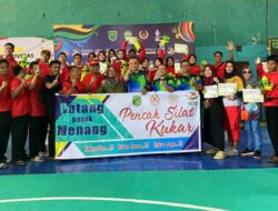 Pencak Silat Kukar Raih Juara Umum di Porprov Kaltim 2022