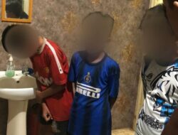 Aksi Tiga Bocah Tenggarong Nekat Bobol Outlet Terekam CCTV