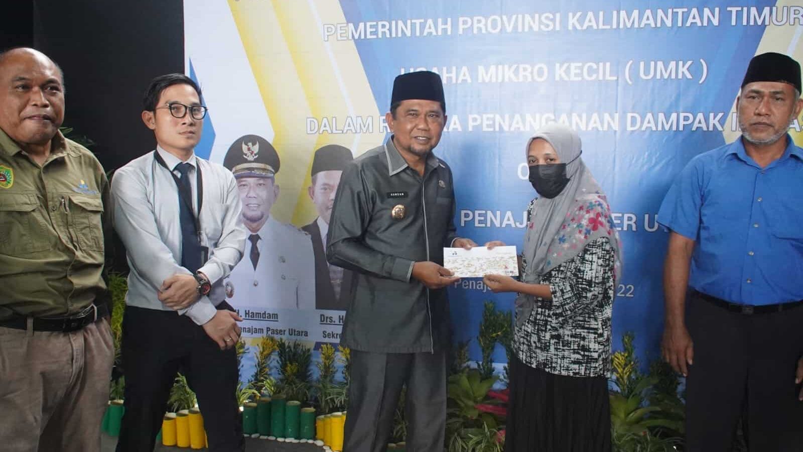 Seribu Lebih UMKM PPU Terima BLT, Bupati: Harus Tepat Sasaran