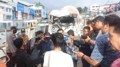 Truk Alami Rem Blong, Kecelakaan Turunan Muara Rapak Kembali Terjadi