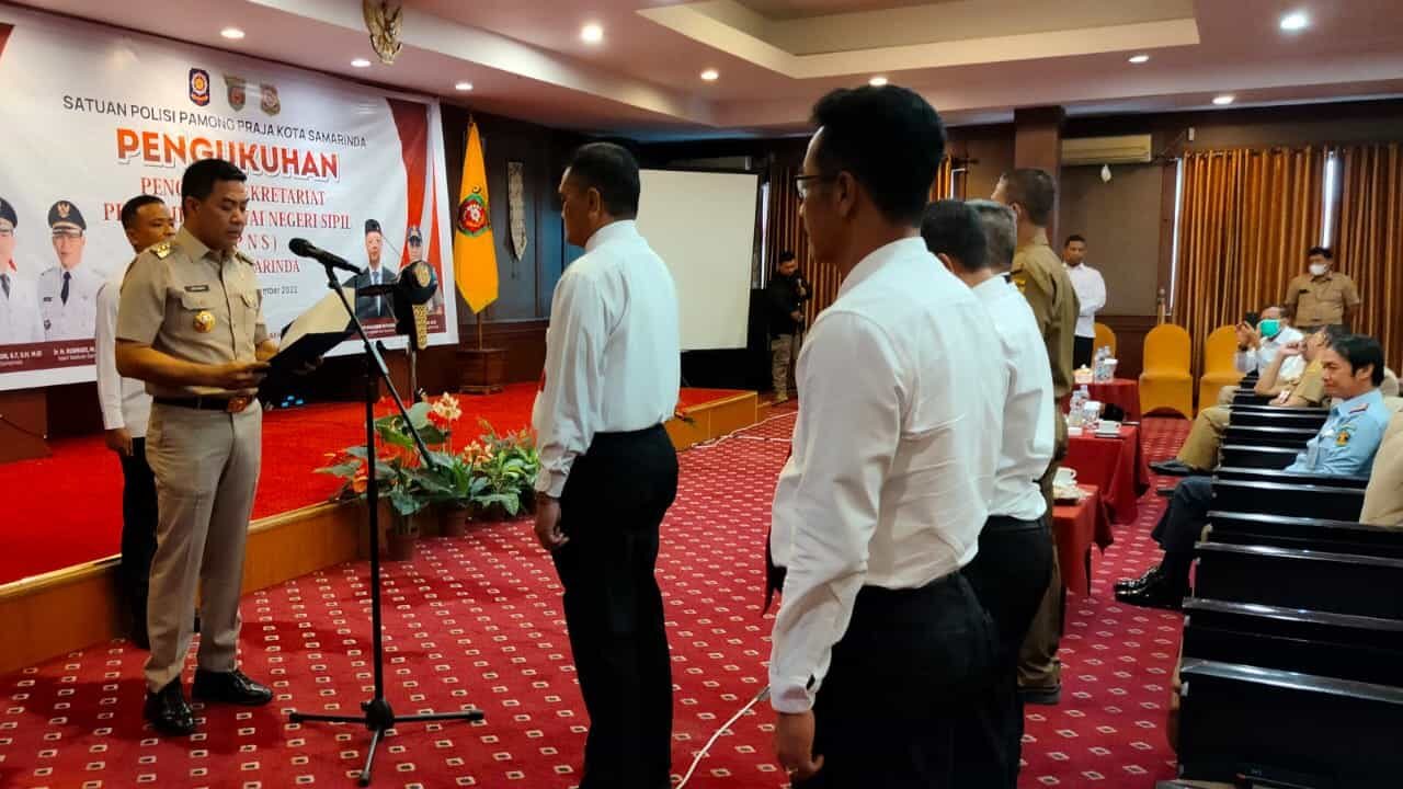 Pengurus Sekretariat PPNS Samarinda Dilantik, Wali Kota Harap Bisa Tingkatkan PAD