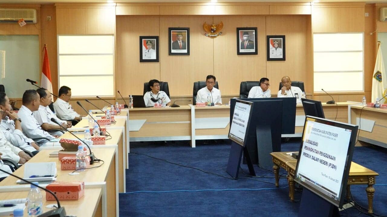 Pemkab Paser Dorong Semua Perangkat Daerah Tingkatkan Penggunaan Produk Dalam Negeri
