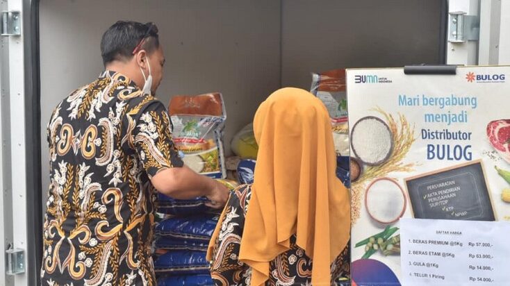 Operasi Pasar Beras Medium Samarinda, Per Lima Kilogram Dijual Rp43 Ribu