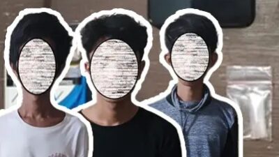 Terlibat Peredaran Sabu-Sabu, Tiga Pemuda di Bontang Selatan Diringkus Polisi