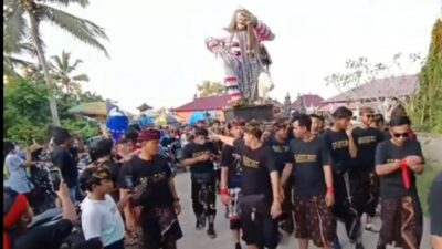Ribuan Umat Hindu Kukar Rayakan Nyepi di Desa Kerta Buana