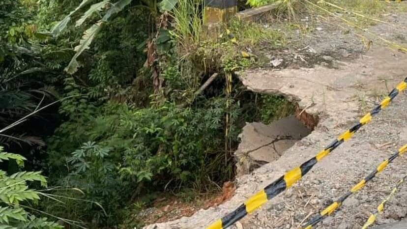 Wakil Rakyat Samarinda Desak Pemkot dan Pemprov Koordinasi Perbaikan Jalan Longsor