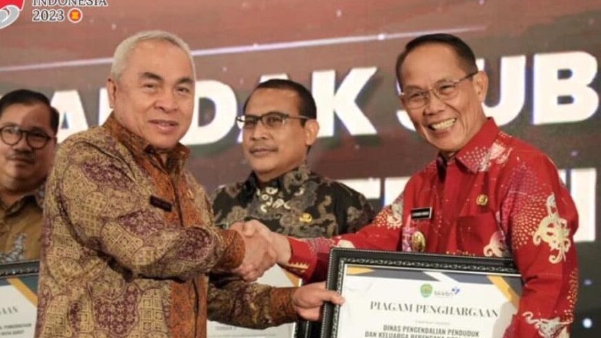 Samarinda Raih Penghargaan dari BKKBN, Serapan DBKOB Peringkat Ketiga Se-Kaltim