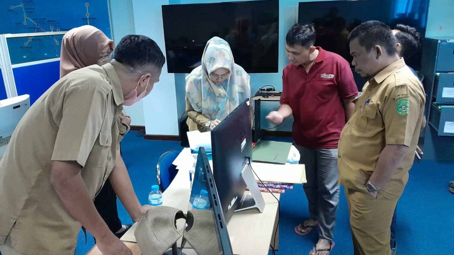 Jalani Audit, Pengelolaan Arsip Diskominfo Kukar Dinilai Memenuhi Standar