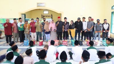 Silaturahmi ke Ponpes Darul Muta'allimin, Bupati Edi Damansyah Serahkan Bantuan Rp100 Juta