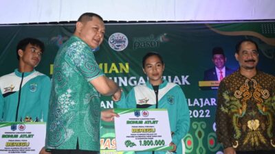 Sudah Cair, Atlet Paser Peraih Medali Popda XVI Kaltim Terima Bonus