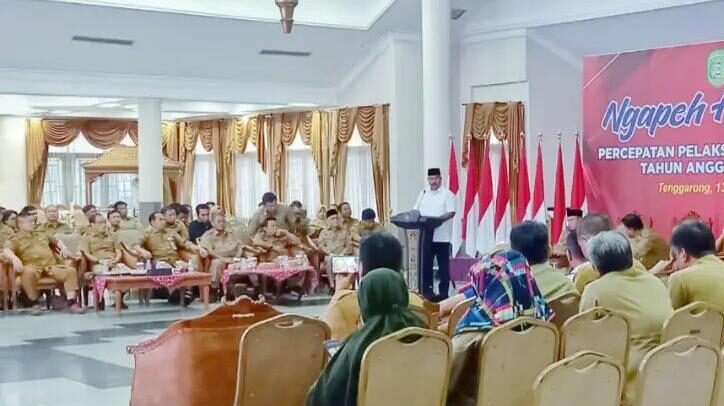 Optimalkan Kinerja, Edi Damansyah Minta Realisasi Anggaran 2023 Dipercepat