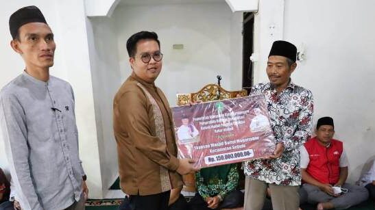Pemkab Kukar Beri Bantuan Rehabilitasi Masjid di Sebulu