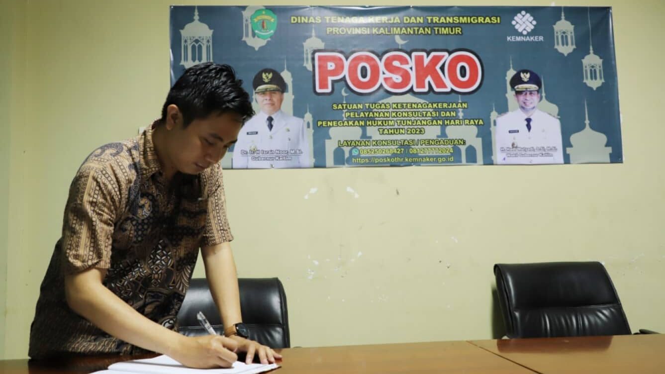 Dirikan Posko THR, Disnakertrans Kaltim Pastikan Setiap Pengaduan Ditindaklanjuti