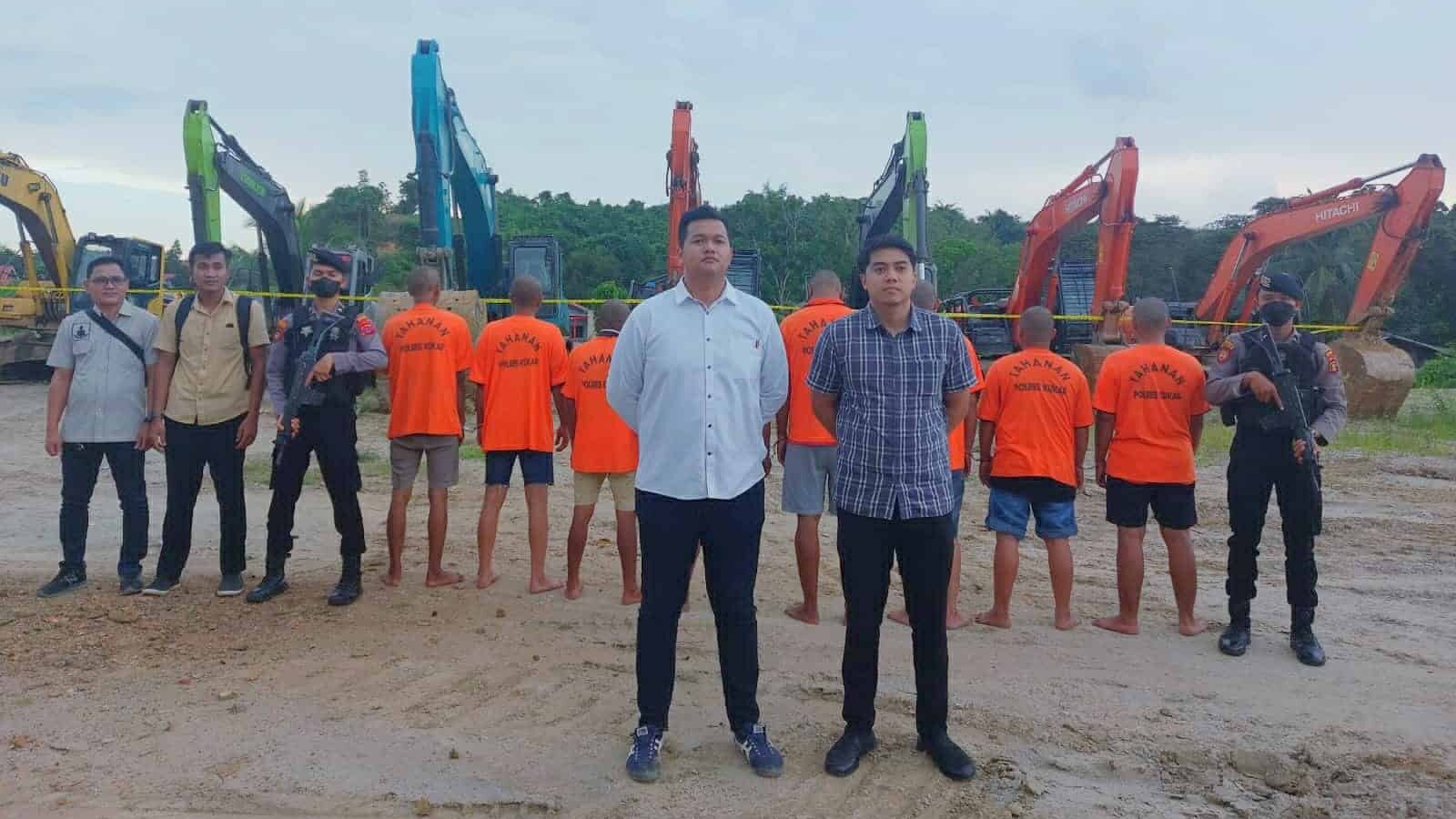 Polres Kukar Ungkap Aktivitas Tambang Ilegal di Desa Margahayu