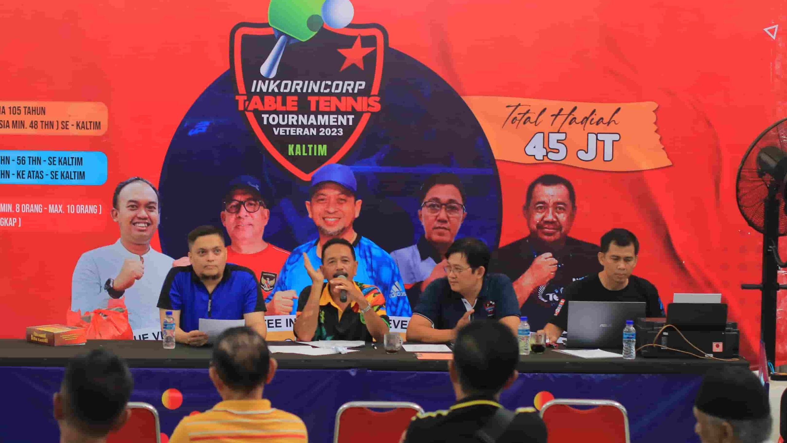 Ratusan Peserta Bakal Unjuk Gigi di Inkorincorp Table Tennis Tournament Veteran