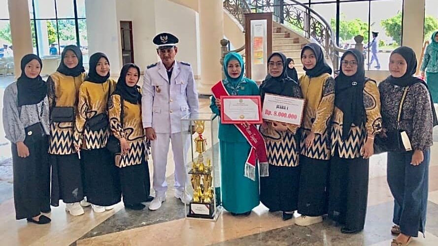 Posyandu Teratai Juara I Lomba Penilaian Posyandu Terbaik 2023 Kukar