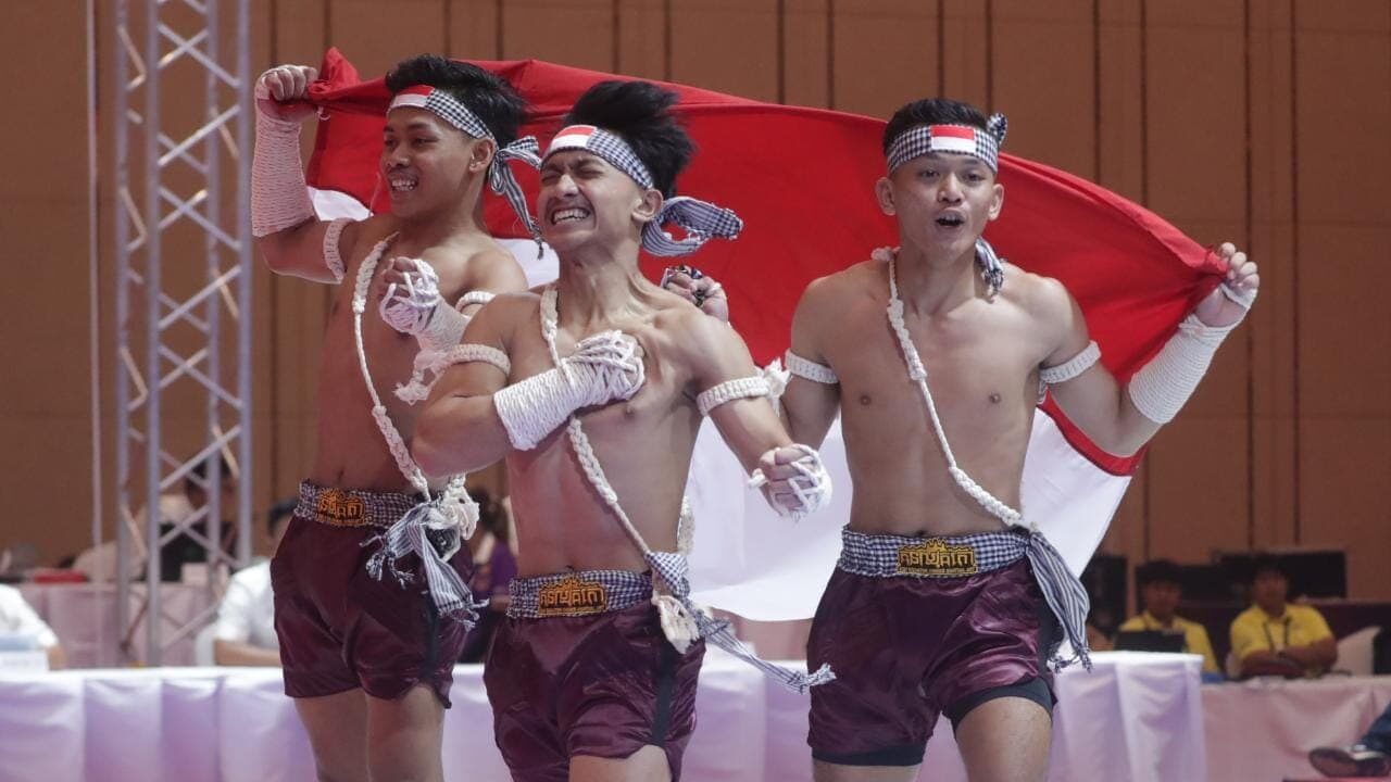 Kun Bokator Tambah Tiga Emas Indonesia di SEA Games 2023 Kamboja