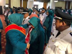 Maslianawati Lantik TP-PKK Kecamatan dan Ratusan Bunda PAUD Kukar