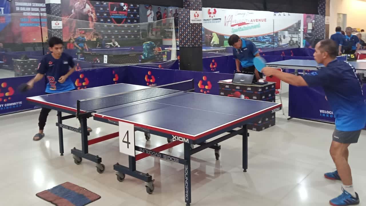 Animo Peserta Tinggi, Inkorincorp Table Tennis Tournament Veteran 2023 Bergulir