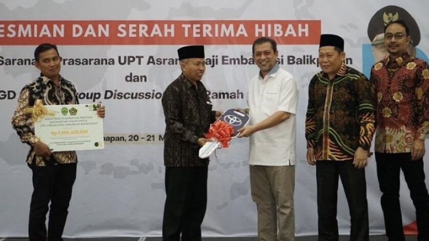 Pemprov Kaltim Bantu Peningkatan Sarana dan Prasarana Asrama Haji Embarkasi