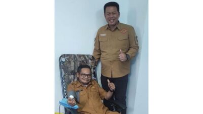 Penuhi Kebutuhan Daerah, Diskominfo Kukar Gelar Aksi Donor Darah
