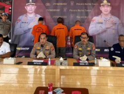Ciduk Tiga Penjual Narkoba, Polres Kutim Sita 124 Gram Sabu-Sabu