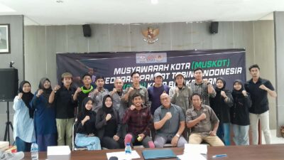 Hasil Muskot FPTI Balikpapan, Jundi Rahmad Danny Terpilih Aklamasi