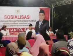 Mujianto Sosialisasikan Raperda Cara Pengupasan, Pengendalian Galian, dan Pematangan Lahan